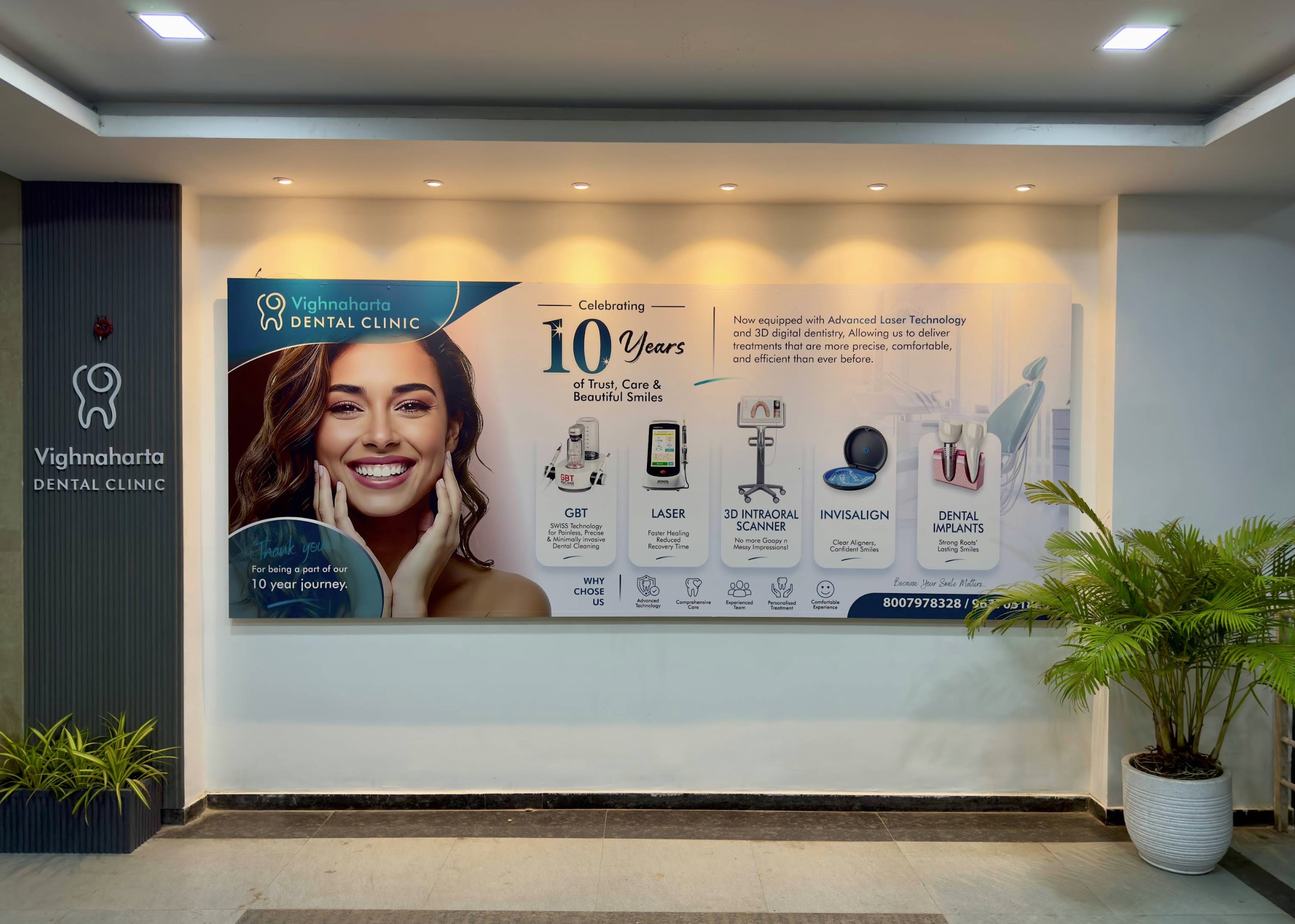 Vighnaharta Dental Clinic Milestone and Laser Tech